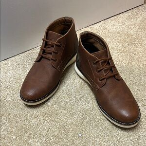 Men's Brown Leather Ankle Boots